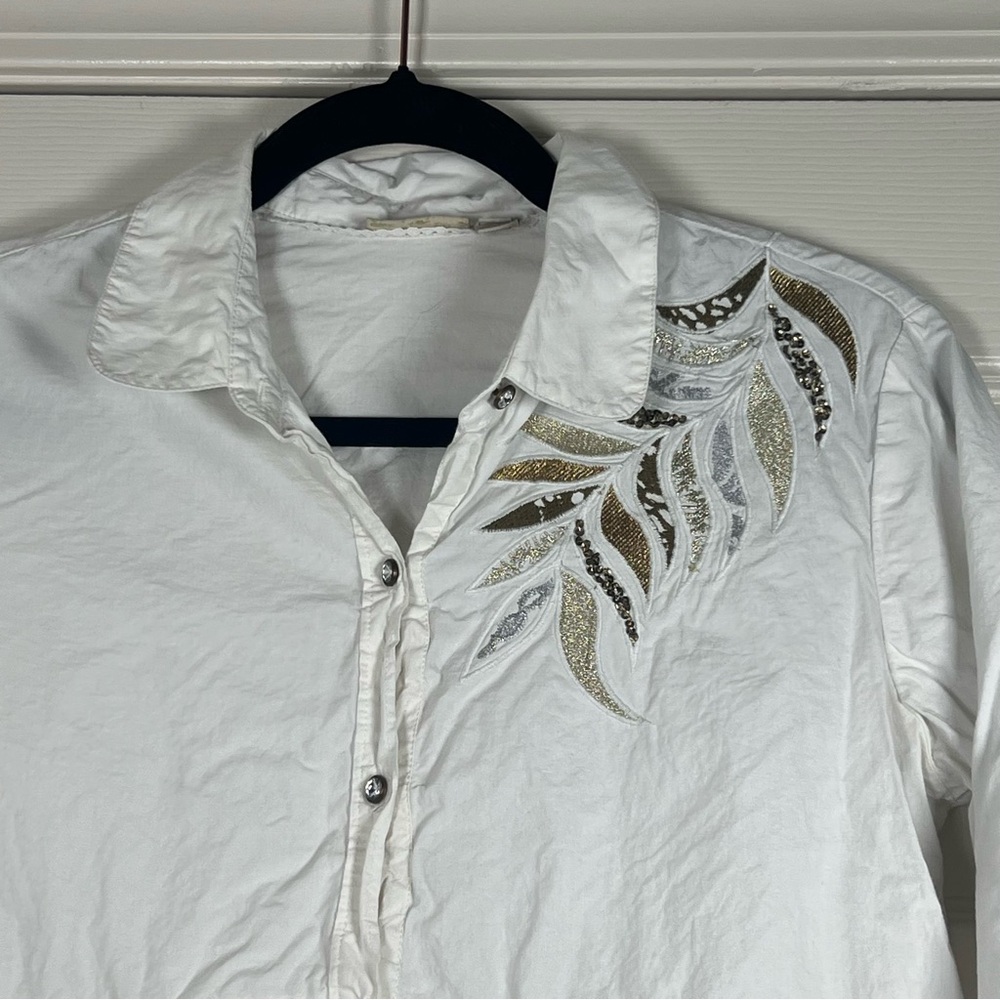 Holding Horses Ivory Blouse XS